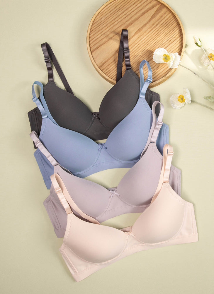 Comfort Basic Wireless Demi Cup Bra