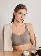 Tea Skin High Panel Bralette