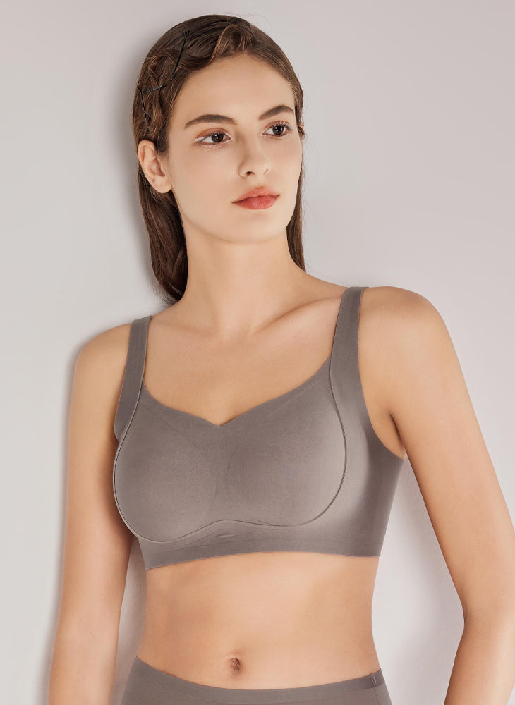 Tea Skin High Panel Bralette