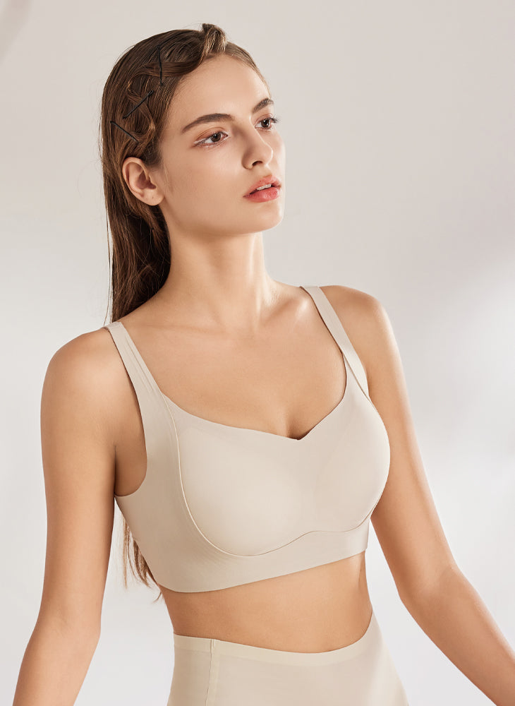 Tea Skin High Panel Bralette