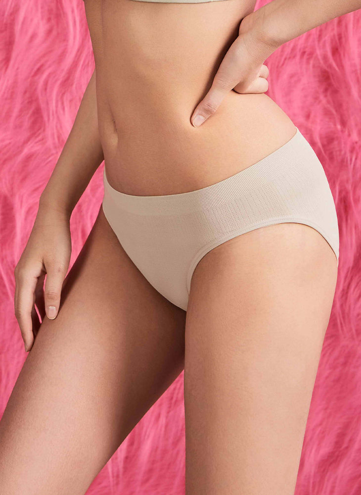 Soft Seamfree Jacquard Mini Panty