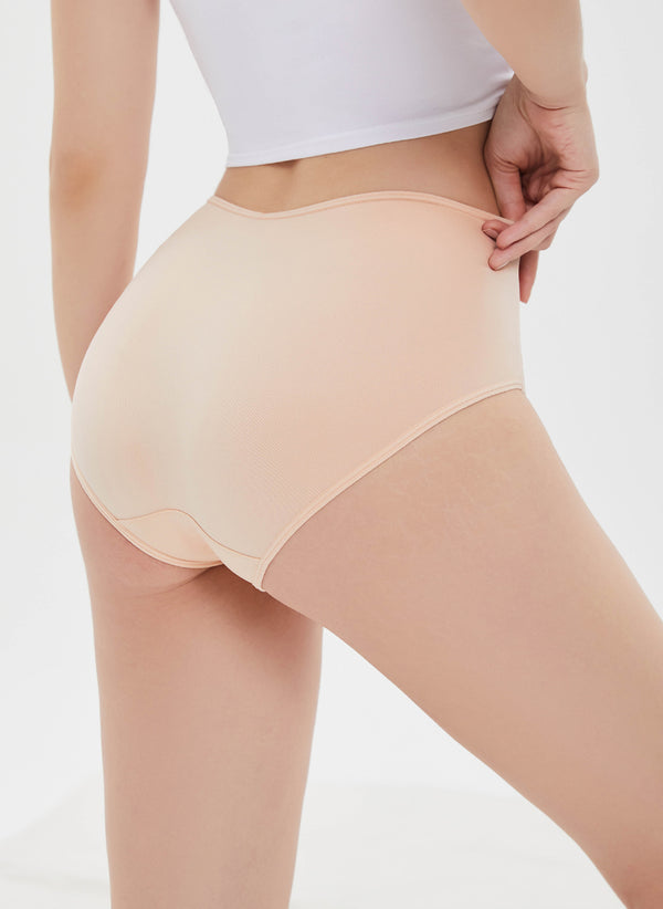 Microfiber V Back Basic Maxi Panty